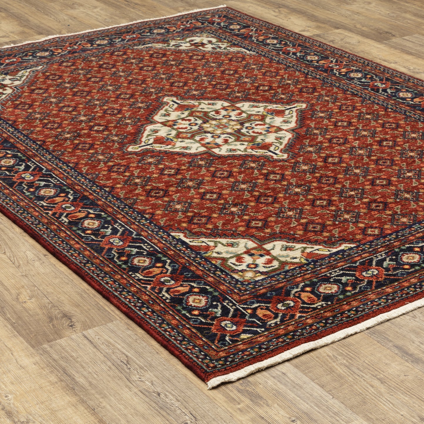 Oriental Weavers Lilihan  Red Blue Traditional