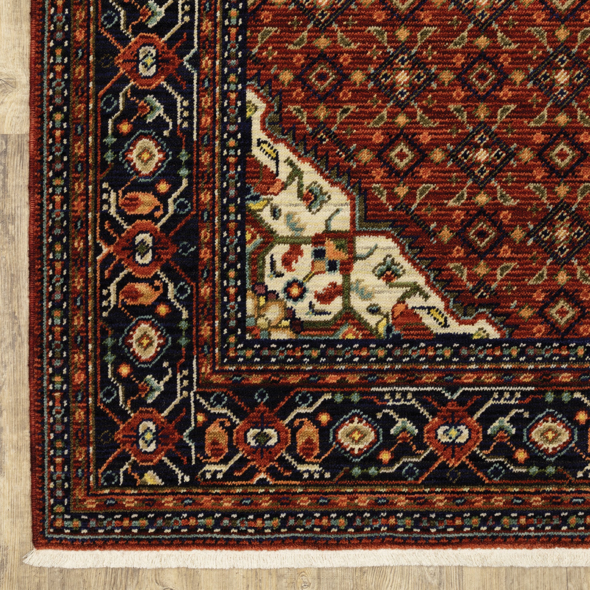 Oriental Weavers Lilihan  Red Blue Traditional