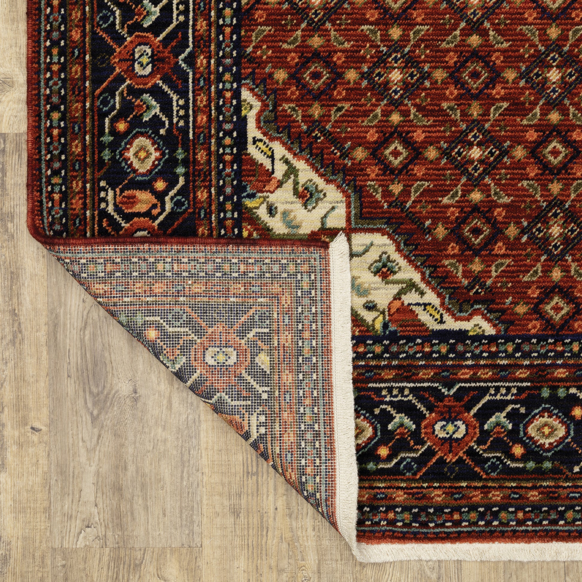 Oriental Weavers Lilihan  Red Blue Traditional