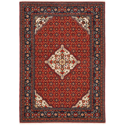 Oriental Weavers Lilihan  Red Blue Traditional