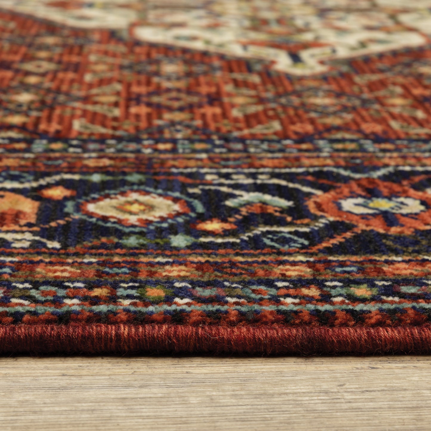 Oriental Weavers Lilihan  Red Blue Traditional