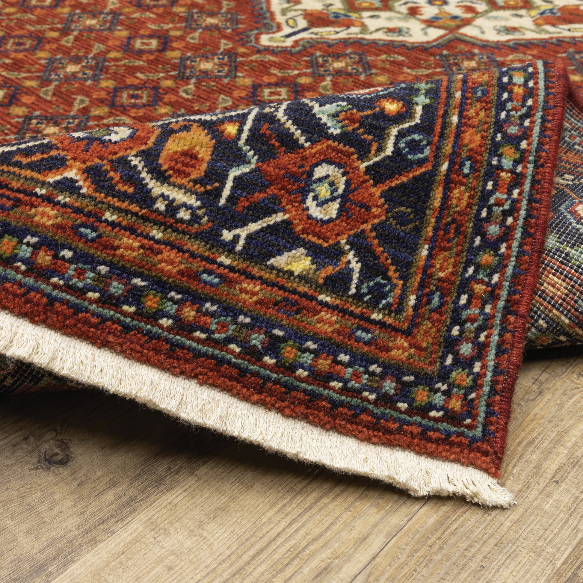 Oriental Weavers Lilihan  Red Blue Traditional
