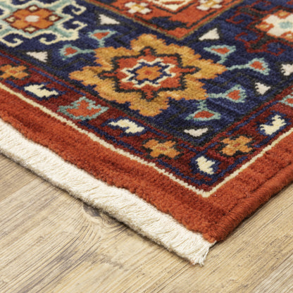 Oriental Weavers Lilihan  Red Blue Traditional