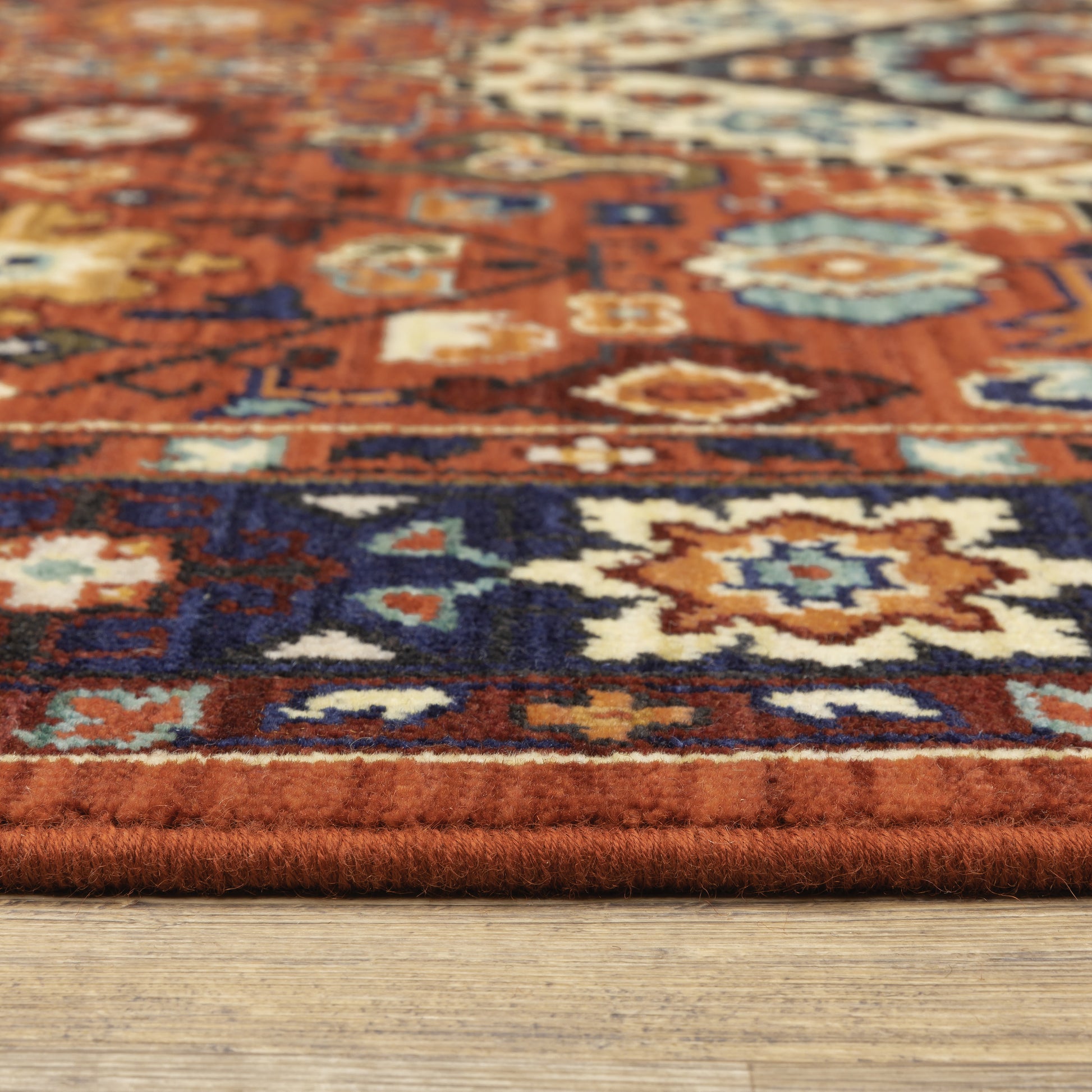 Oriental Weavers Lilihan  Red Blue Traditional