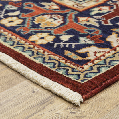 Oriental Weavers Lilihan  Red Blue Traditional