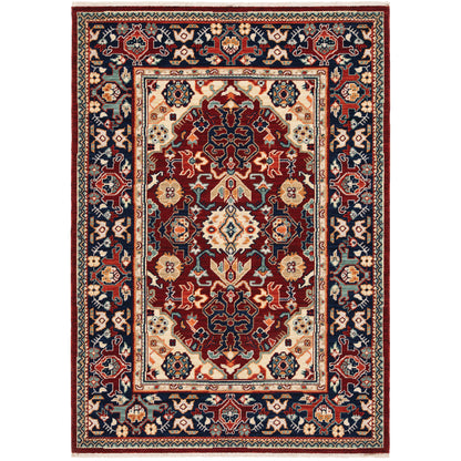 Oriental Weavers Lilihan  Red Blue Traditional
