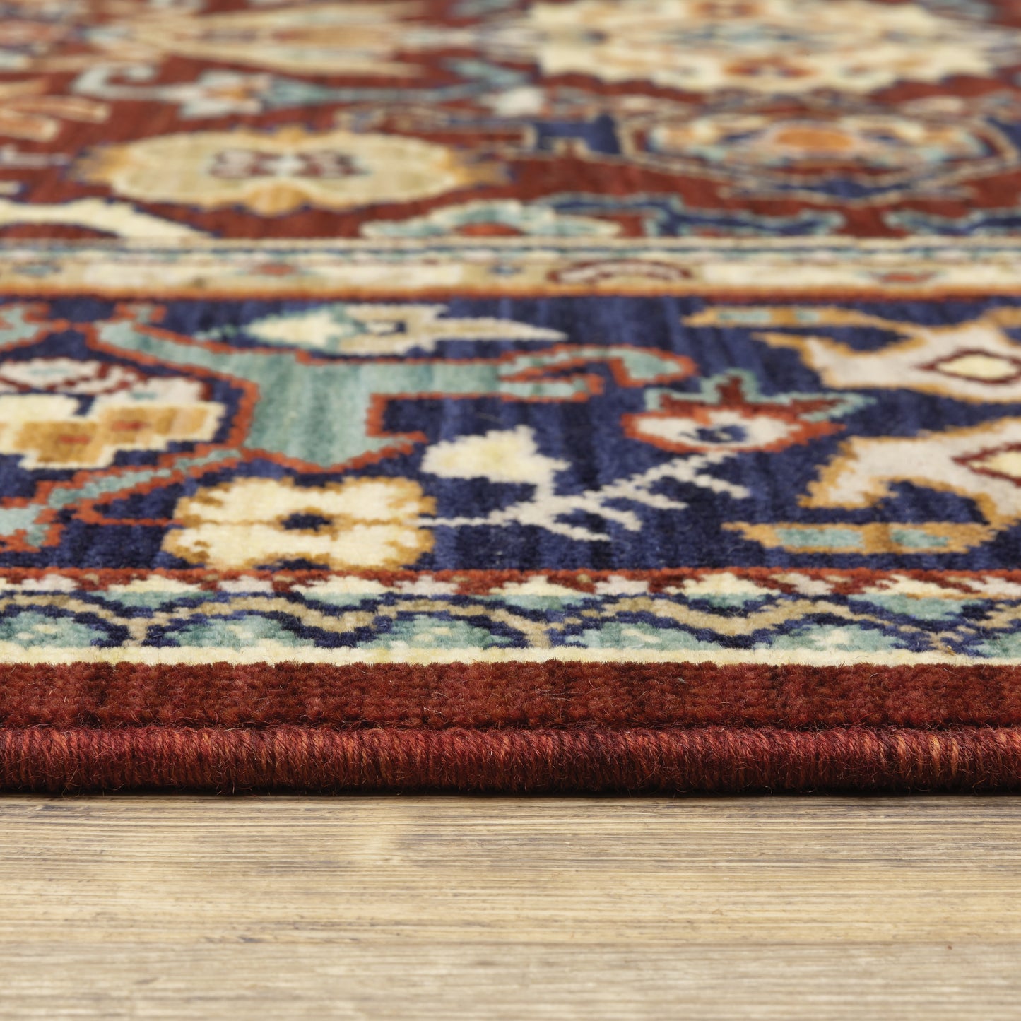 Oriental Weavers Lilihan  Red Blue Traditional