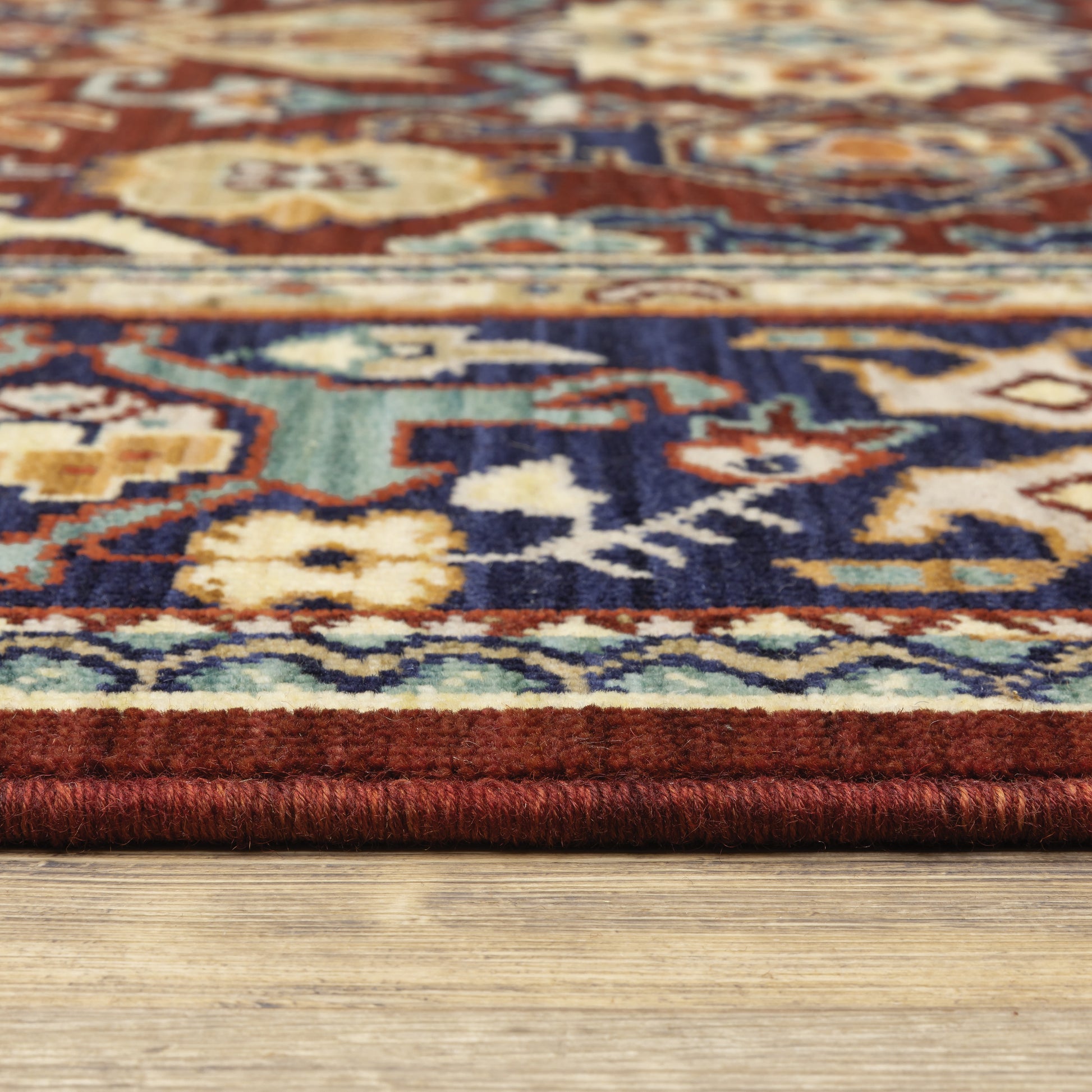Oriental Weavers Lilihan  Red Blue Traditional