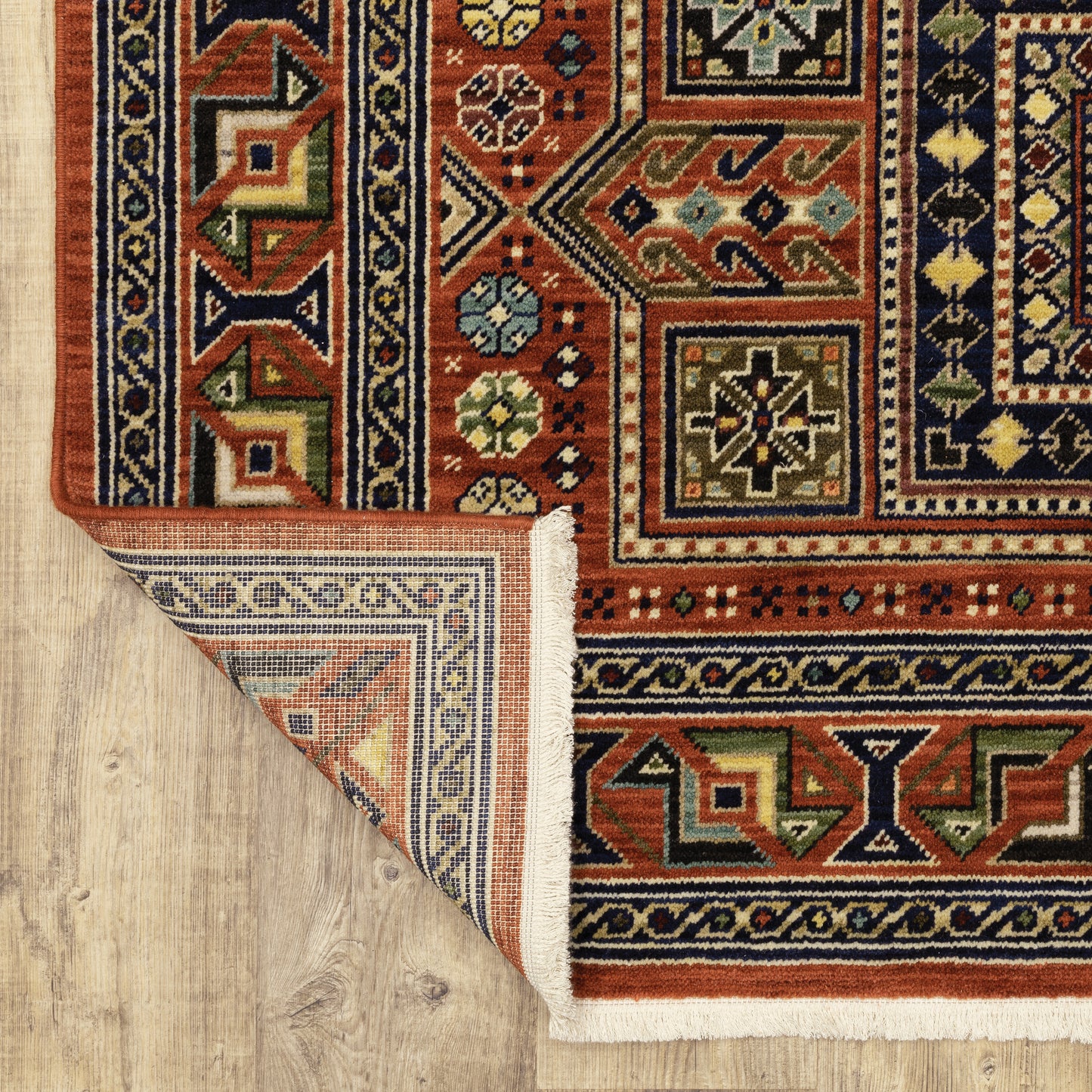 Oriental Weavers Lilihan  Red Blue Traditional