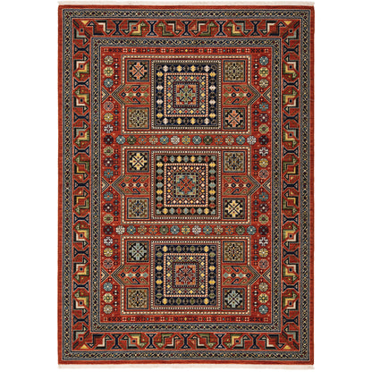 Oriental Weavers Lilihan  Red Blue Traditional