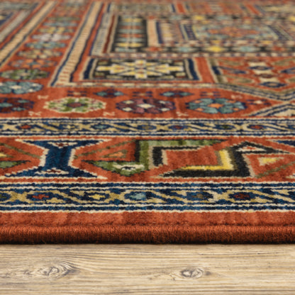 Oriental Weavers Lilihan  Red Blue Traditional