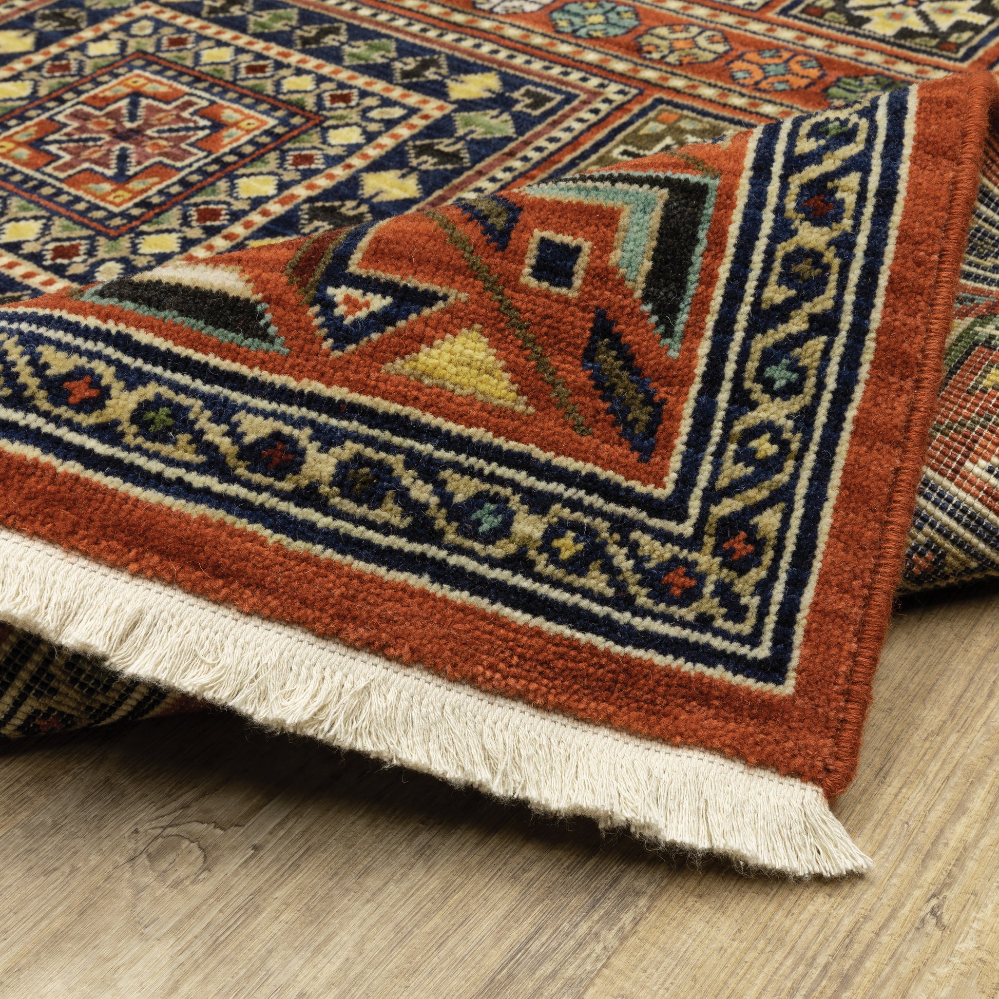 Oriental Weavers Lilihan  Red Blue Traditional
