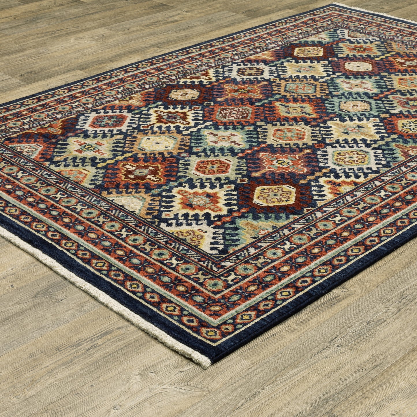 Oriental Weavers Lilihan  Navy Multi Traditional
