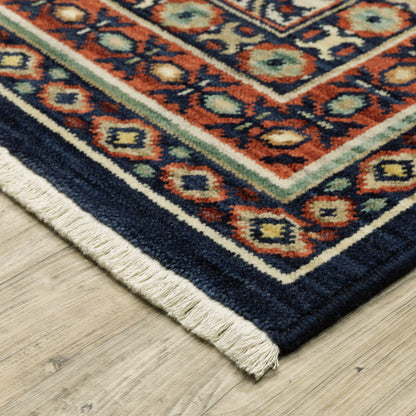 Oriental Weavers Lilihan  Navy Multi Traditional