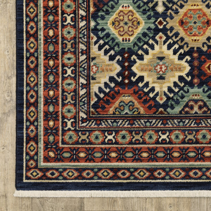 Oriental Weavers Lilihan  Navy Multi Traditional