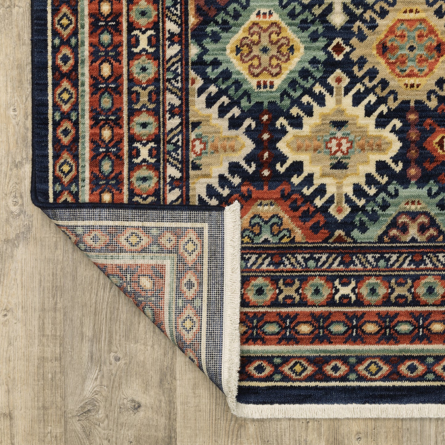 Oriental Weavers Lilihan  Navy Multi Traditional