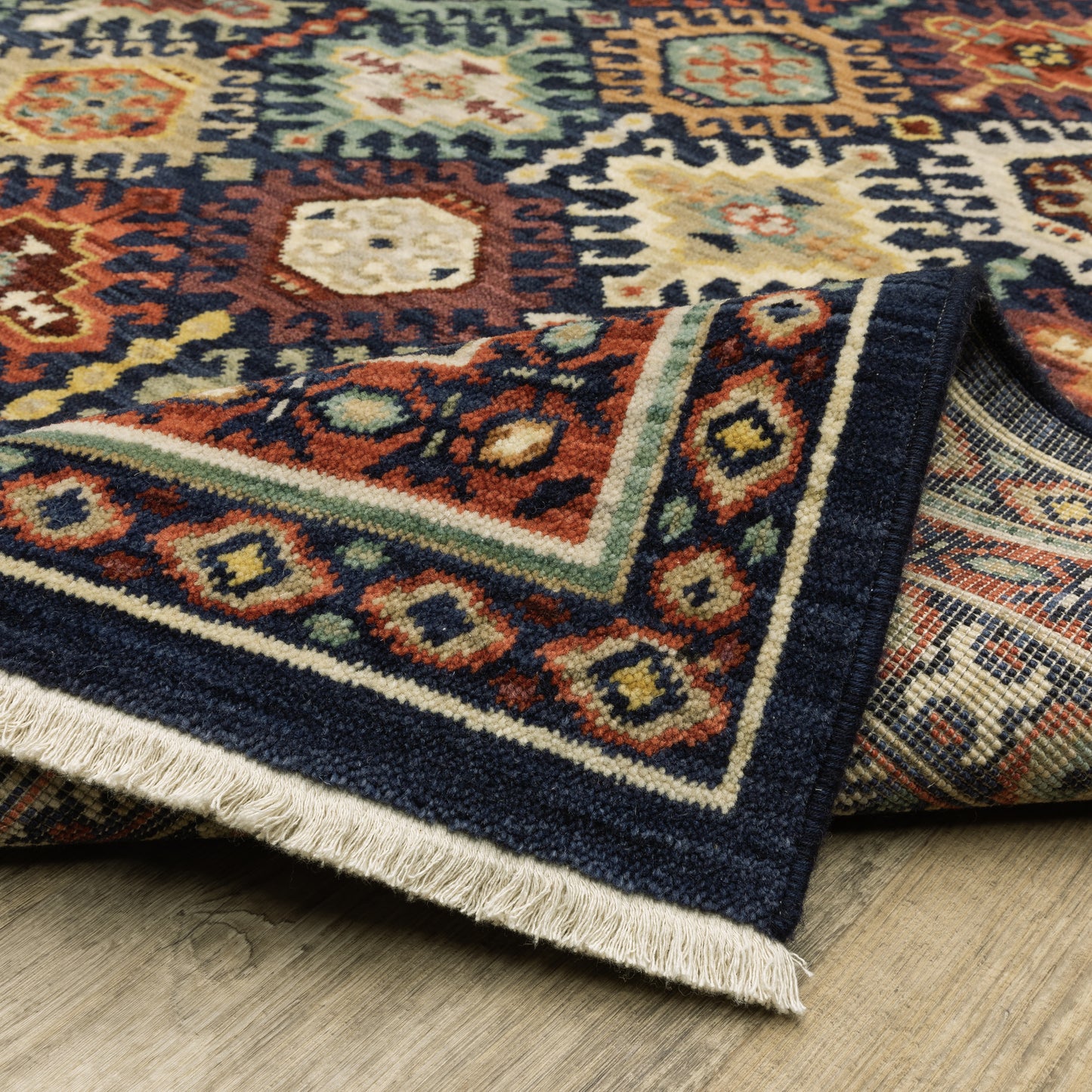 Oriental Weavers Lilihan  Navy Multi Traditional