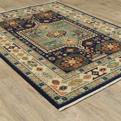 Oriental Weavers Lilihan  Blue Ivory Traditional