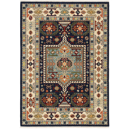 Oriental Weavers Lilihan  Blue Ivory Traditional