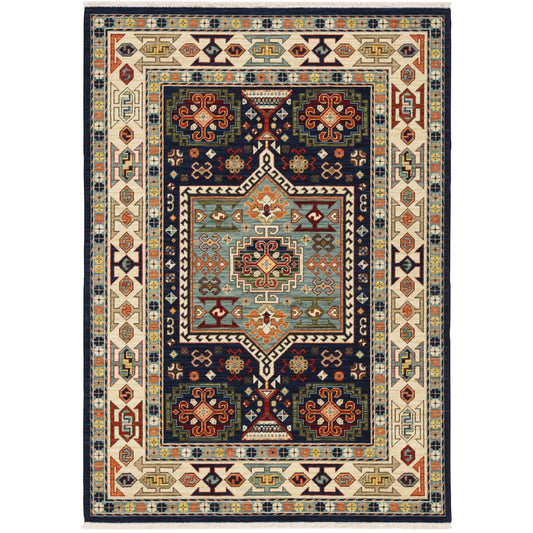Oriental Weavers Lilihan  Blue Ivory Traditional
