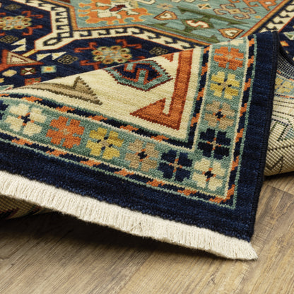 Oriental Weavers Lilihan  Blue Ivory Traditional