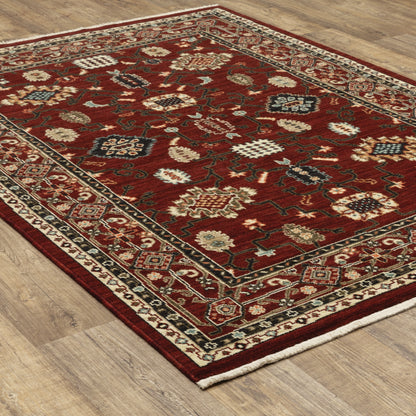 Oriental Weavers Lilihan  Red Black Traditional