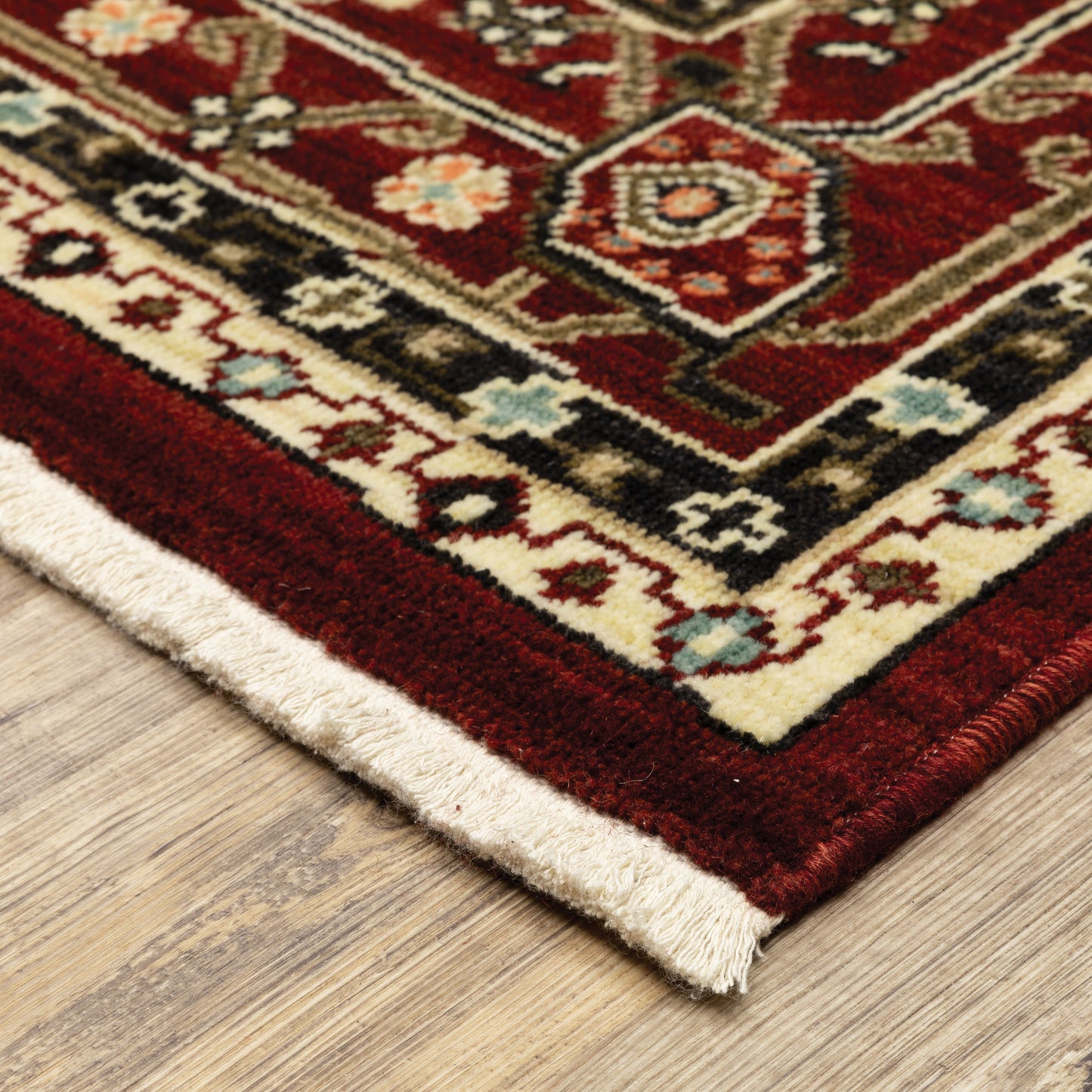 Oriental Weavers Lilihan  Red Black Traditional