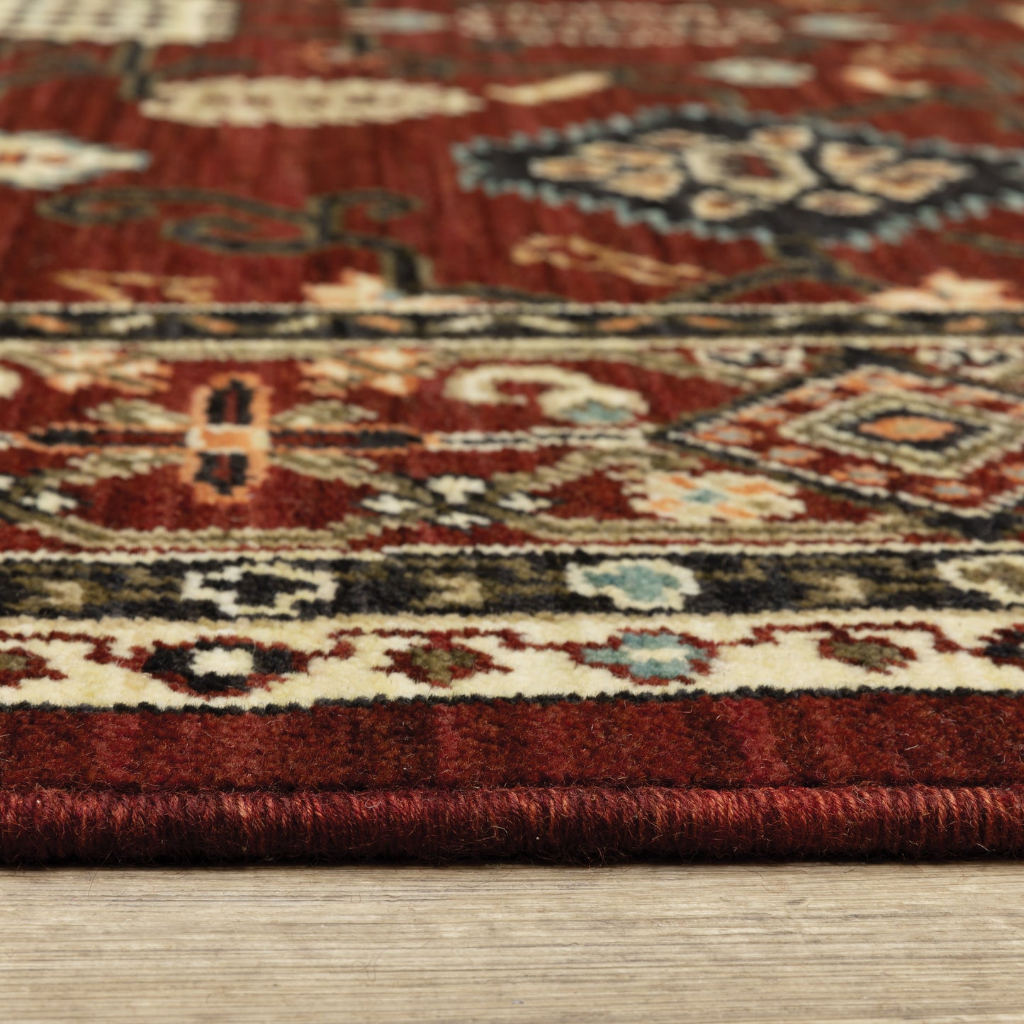 Oriental Weavers Lilihan  Red Black Traditional