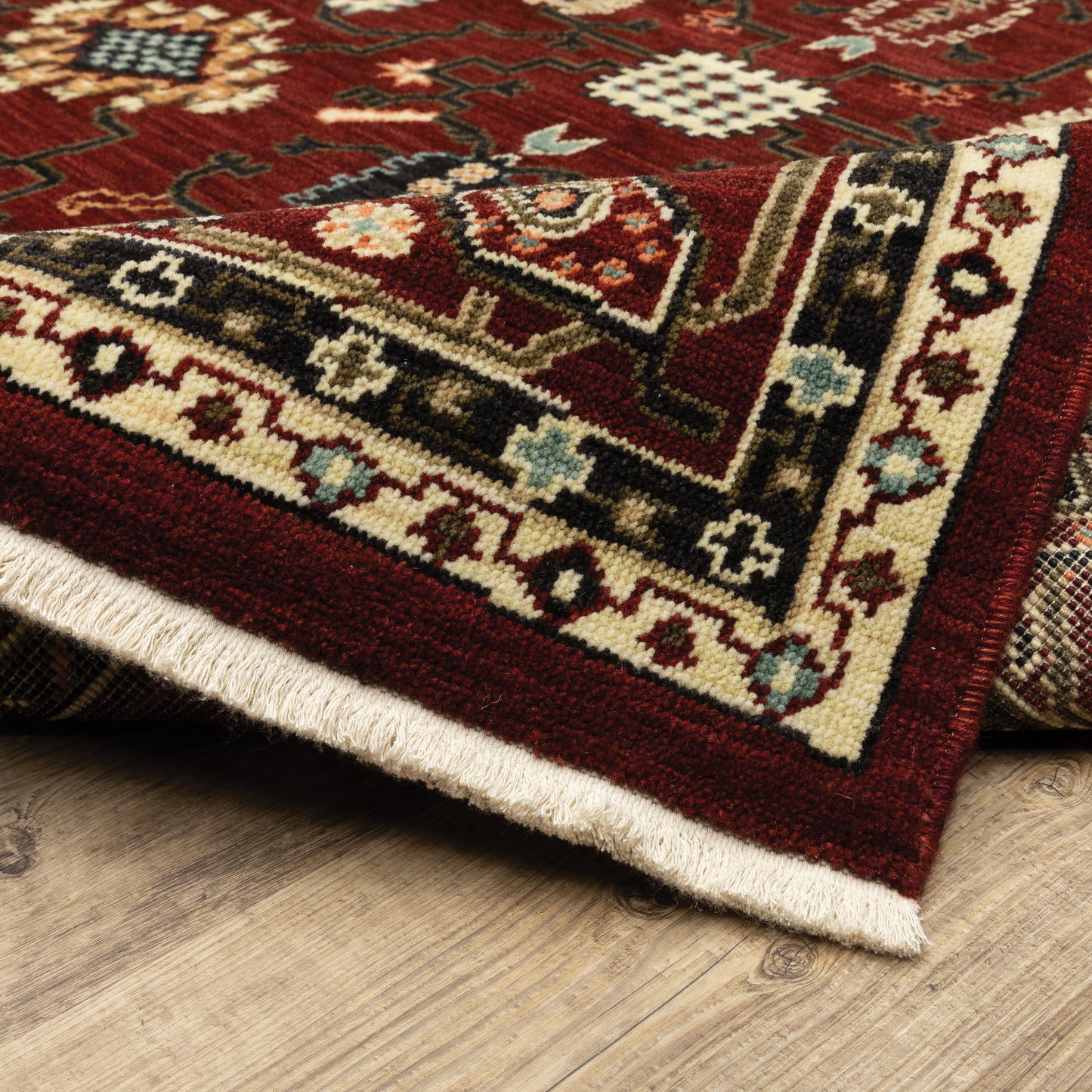 Oriental Weavers Lilihan  Red Black Traditional