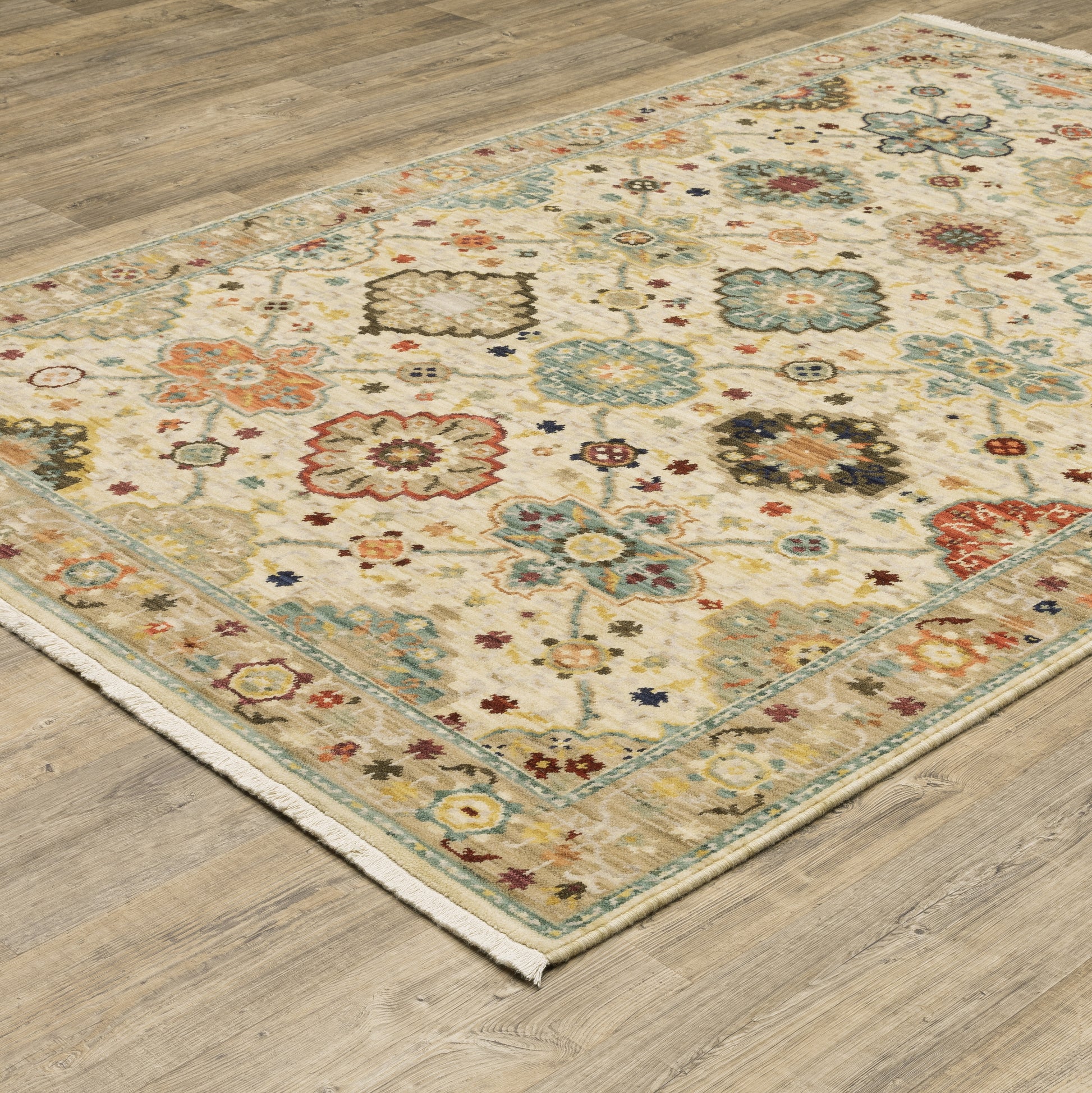 Oriental Weavers Lilihan  Beige Multi Traditional