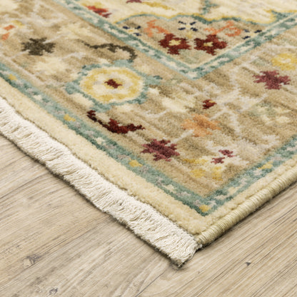 Oriental Weavers Lilihan  Beige Multi Traditional