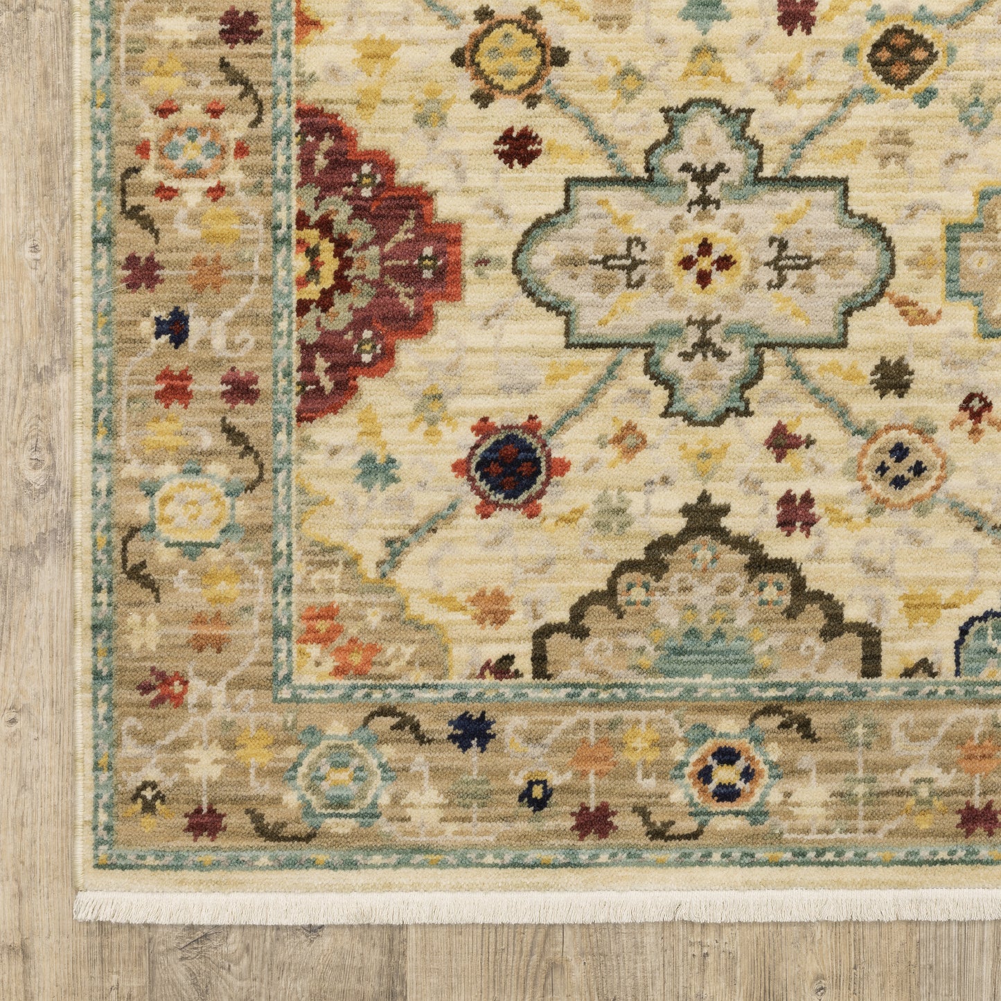 Oriental Weavers Lilihan  Beige Multi Traditional