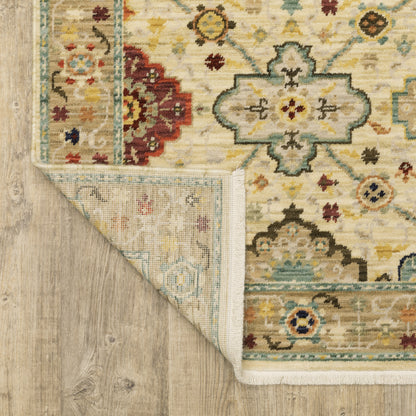 Oriental Weavers Lilihan  Beige Multi Traditional