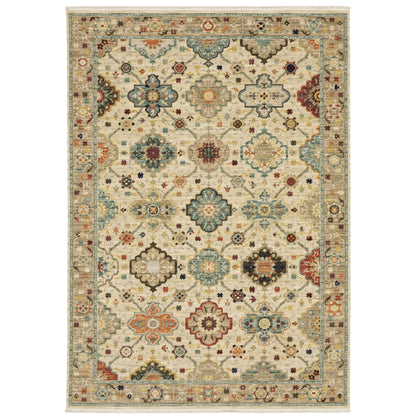 Oriental Weavers Lilihan  Beige Multi Traditional