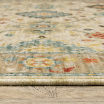 Oriental Weavers Lilihan  Beige Multi Traditional