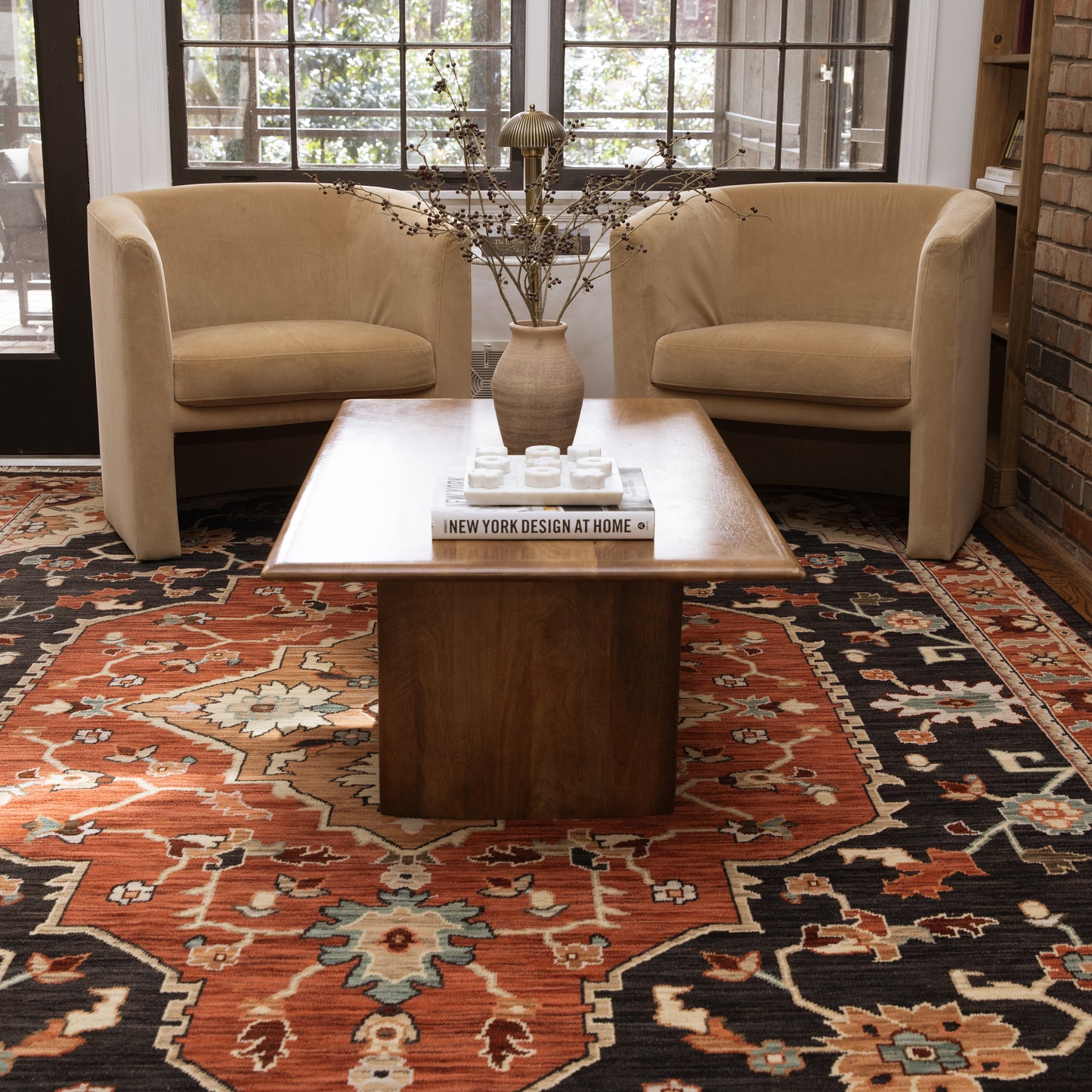 Oriental Weavers Lilihan  Red Blue Traditional