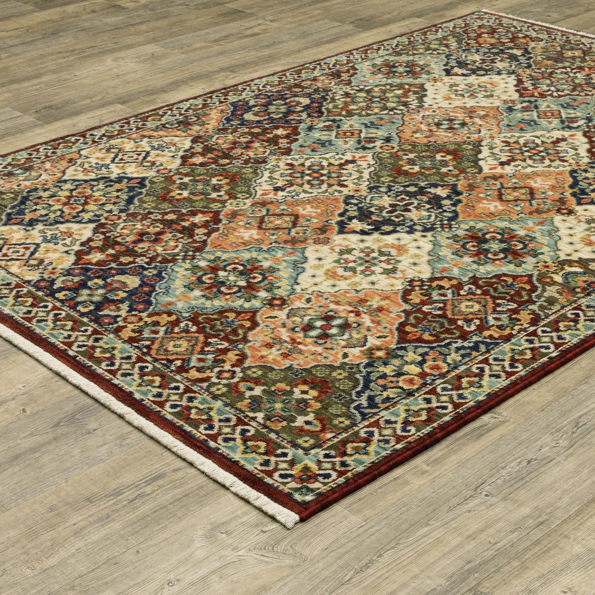 Oriental Weavers Lilihan  Red Multi Traditional