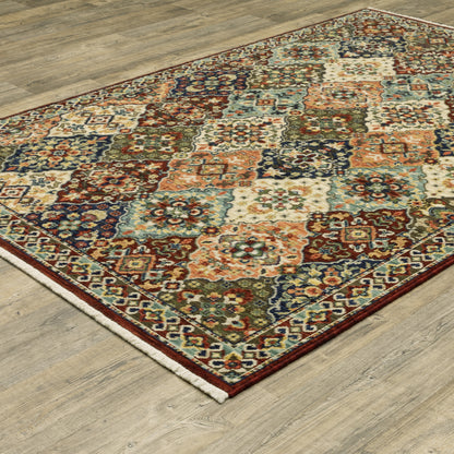 Oriental Weavers Lilihan  Red Multi Traditional