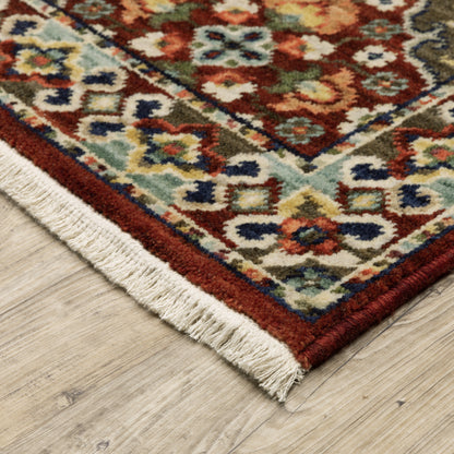 Oriental Weavers Lilihan  Red Multi Traditional