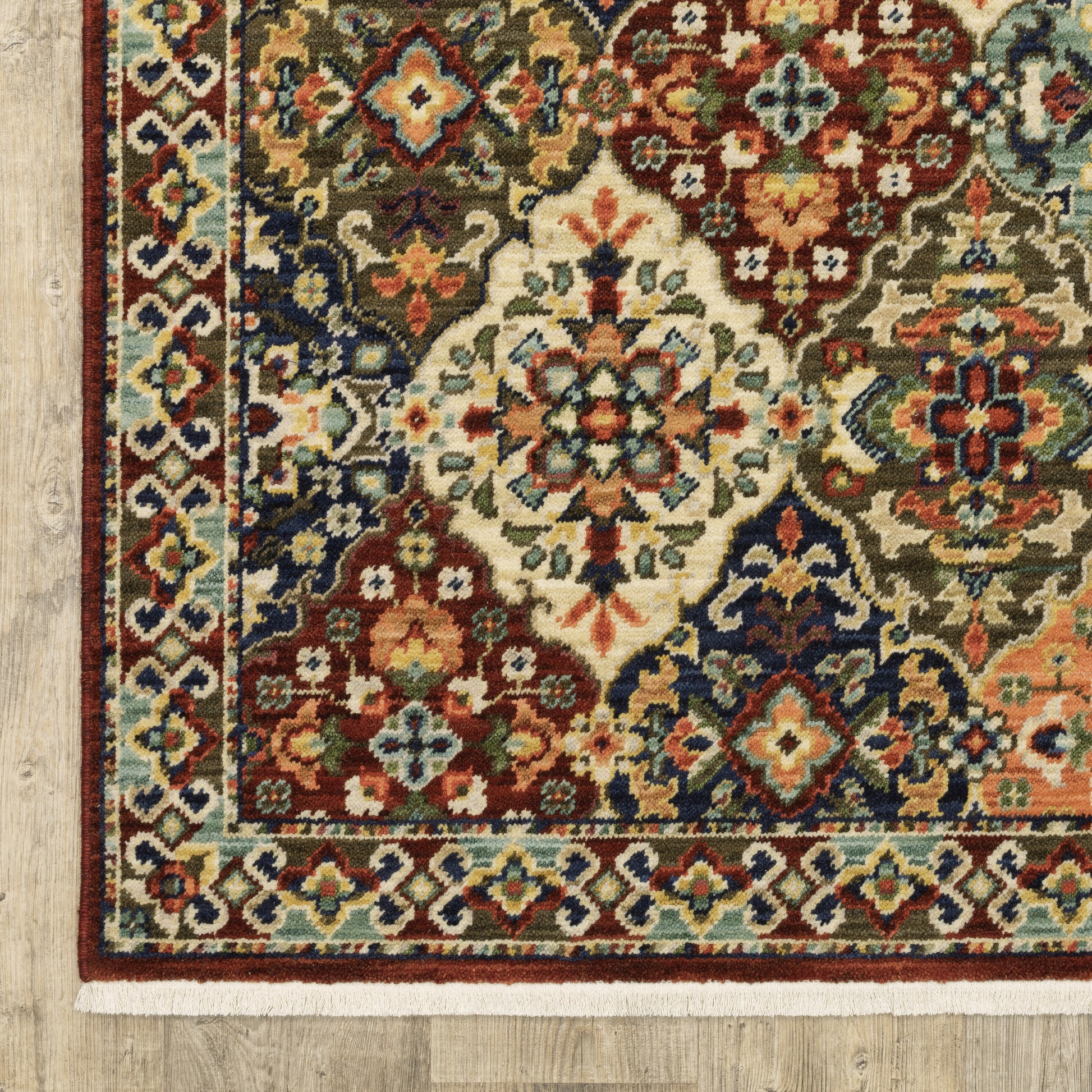 Oriental Weavers Lilihan  Red Multi Traditional