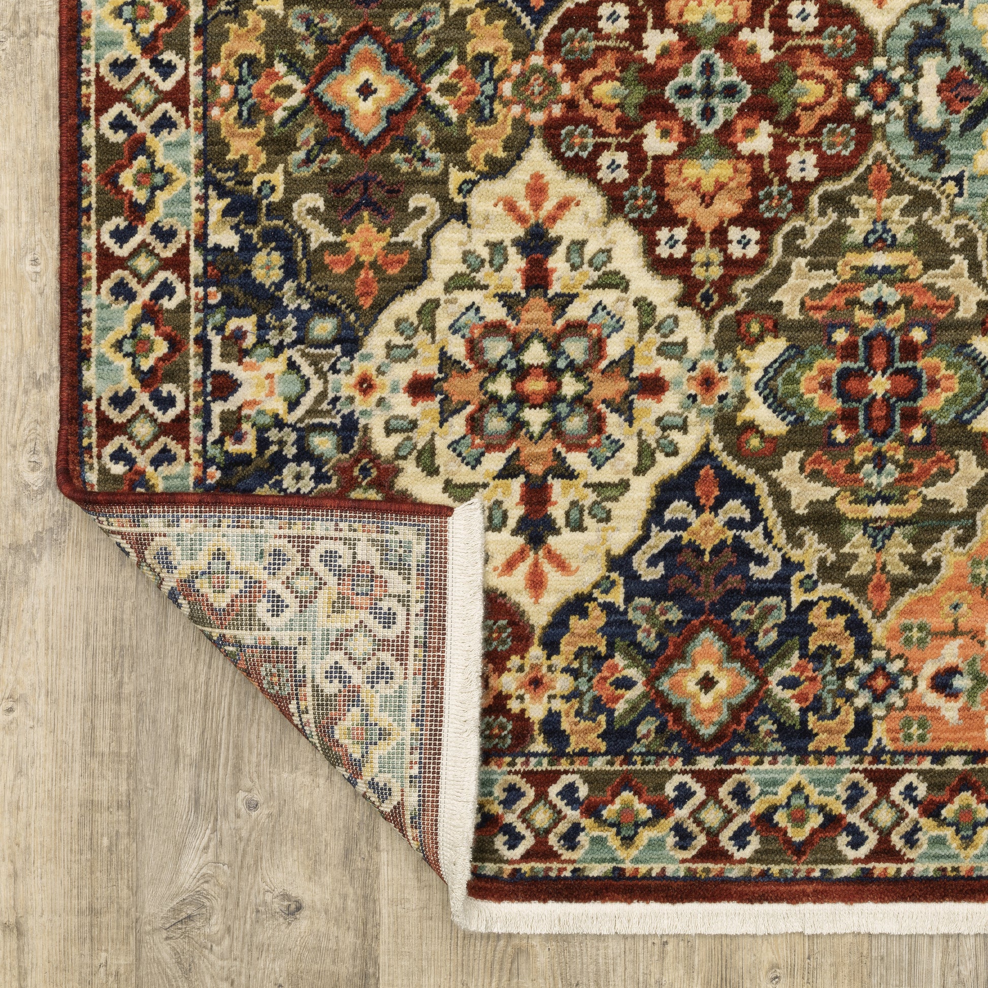 Oriental Weavers Lilihan  Red Multi Traditional