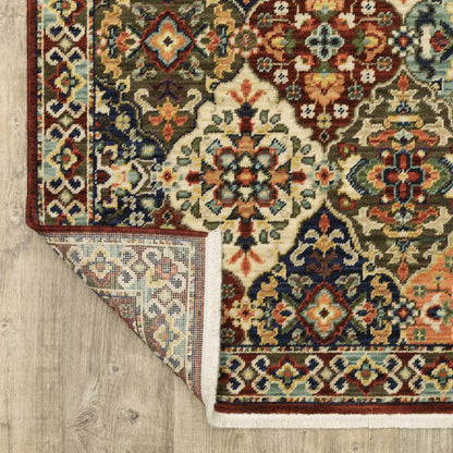 Oriental Weavers Lilihan  Red Multi Traditional