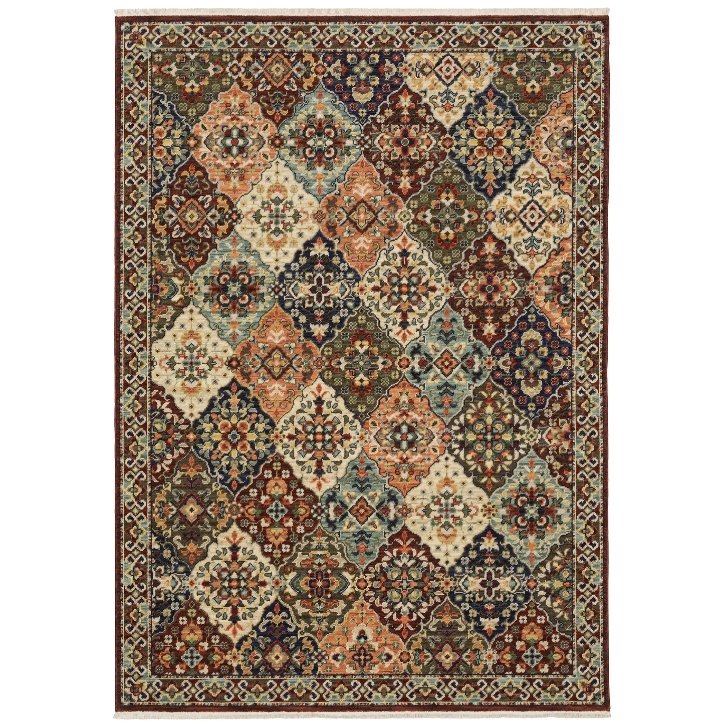 Oriental Weavers Lilihan  Red Multi Traditional