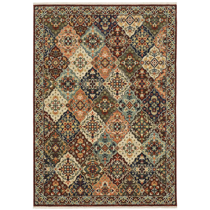 Oriental Weavers Lilihan  Red Multi Traditional