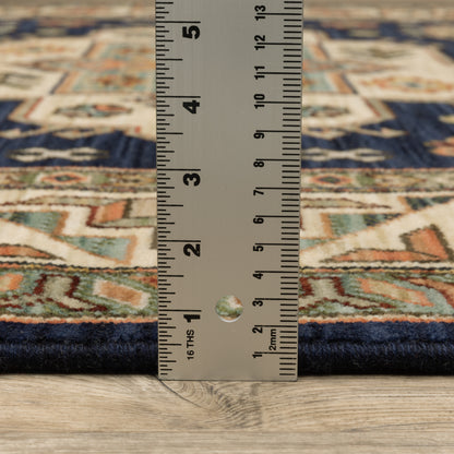 Oriental Weavers Lilihan  Navy Multi Southwestern