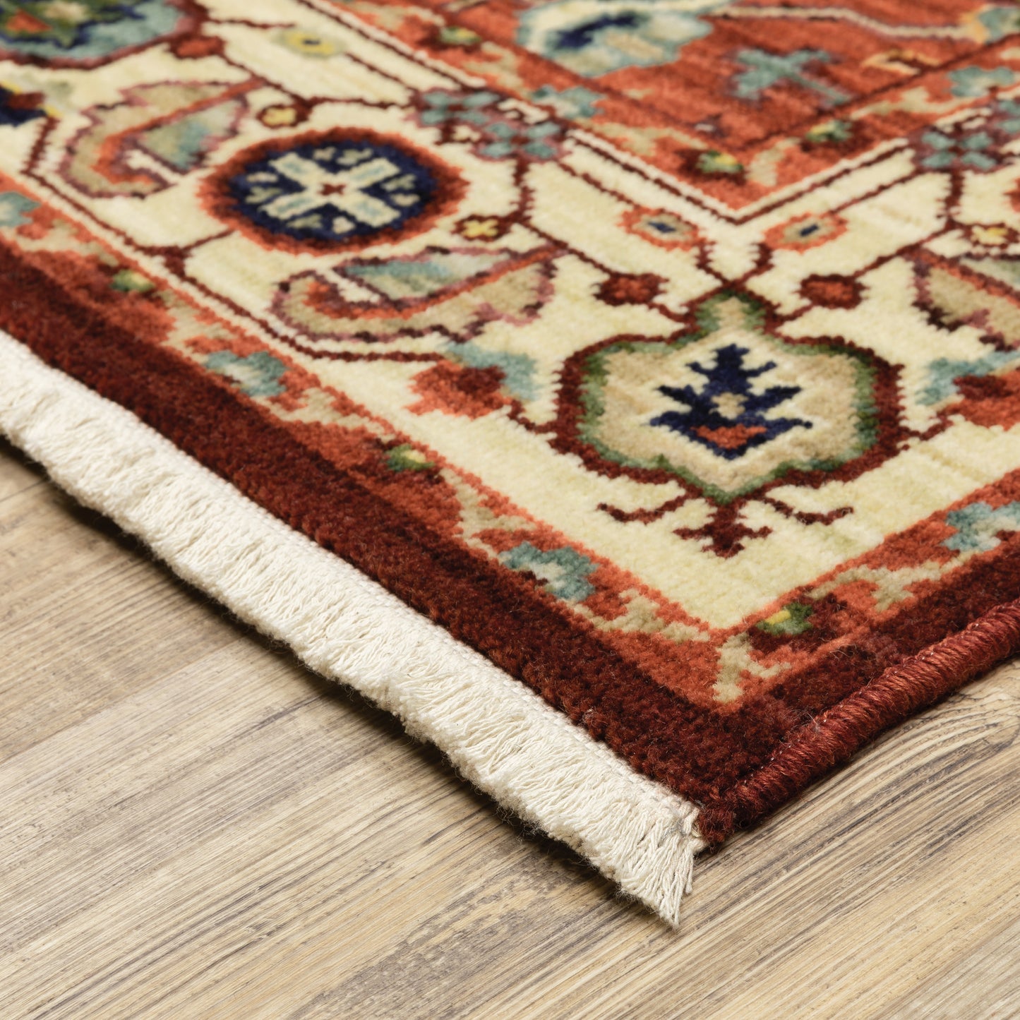 Oriental Weavers Lilihan  Red Ivory Traditional