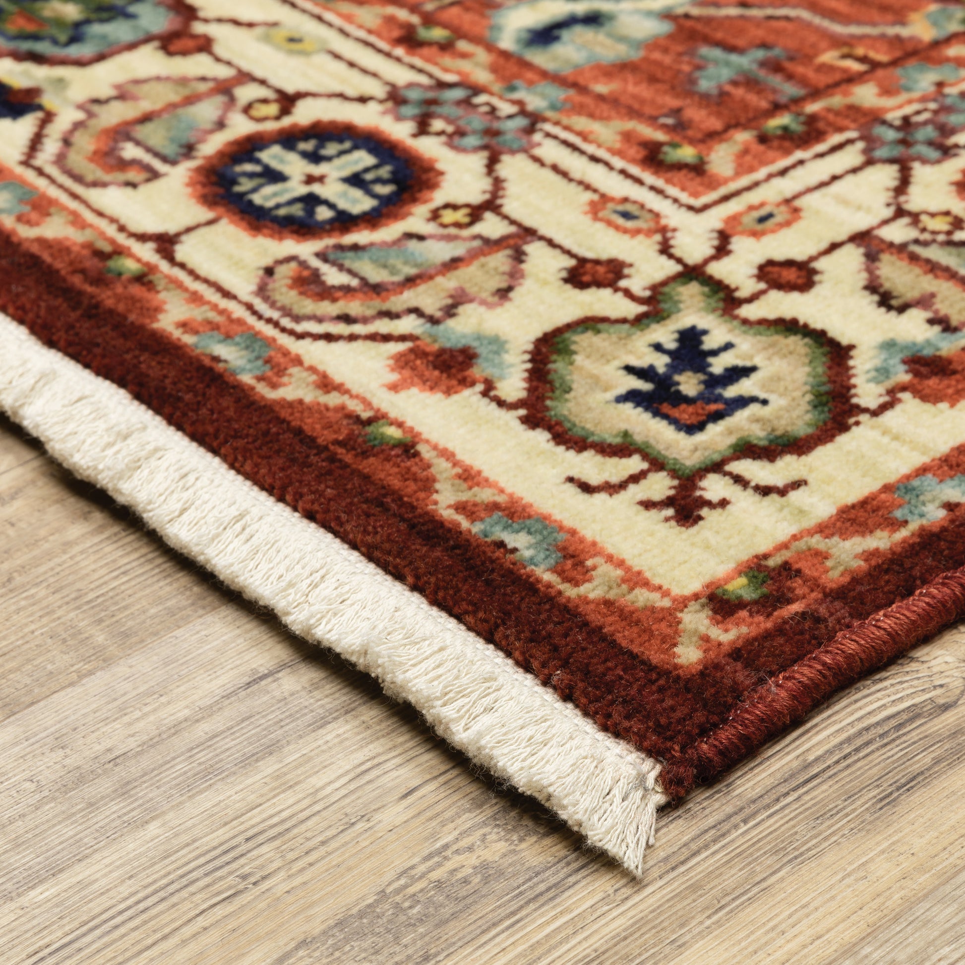 Oriental Weavers Lilihan  Red Ivory Traditional