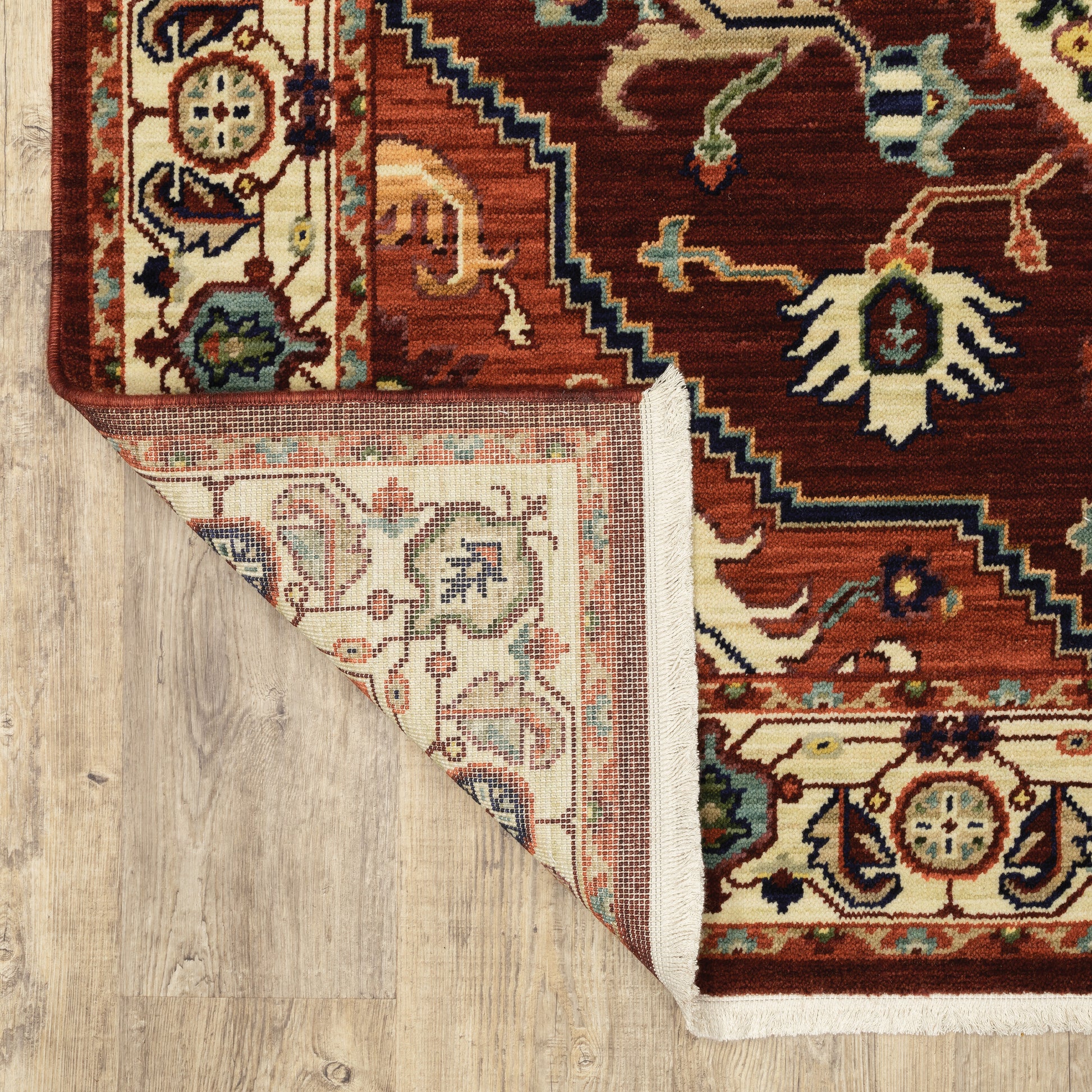 Oriental Weavers Lilihan  Red Ivory Traditional