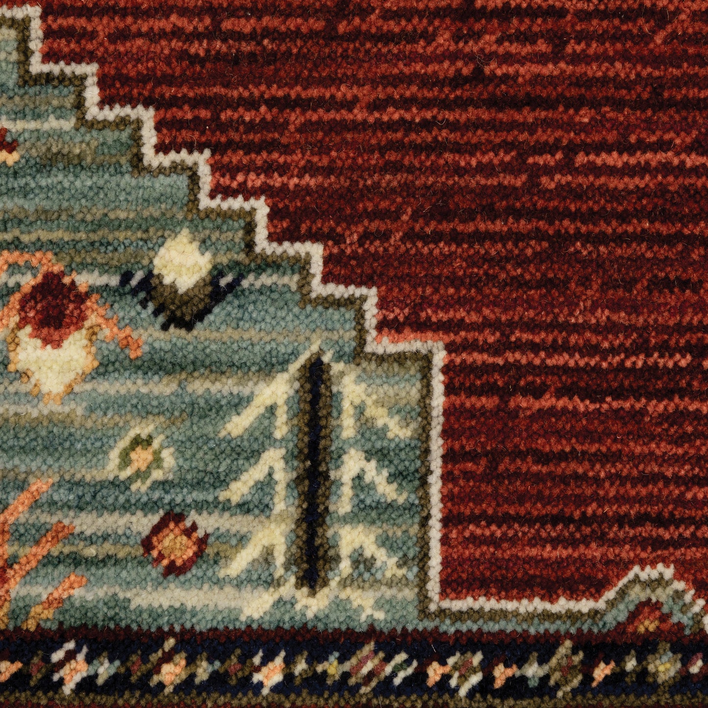 Oriental Weavers Lilihan  Red Blue Traditional