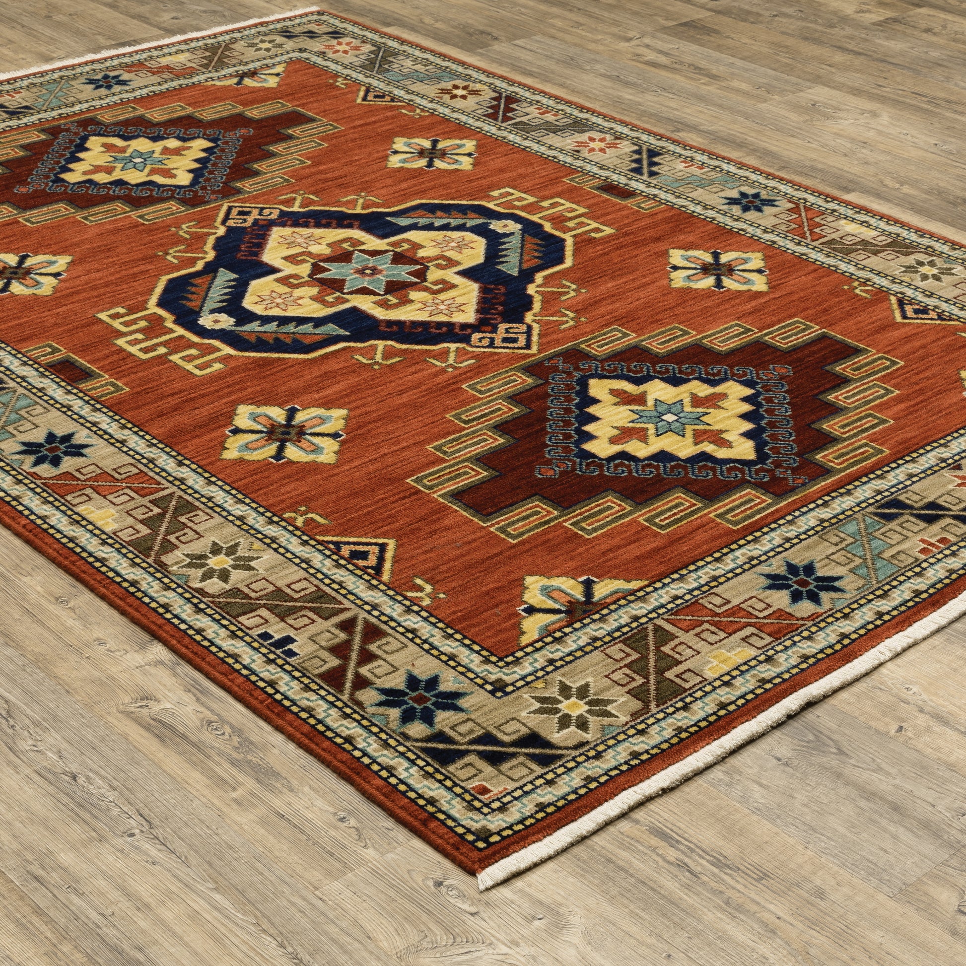 Oriental Weavers Lilihan  Red Gold Traditional